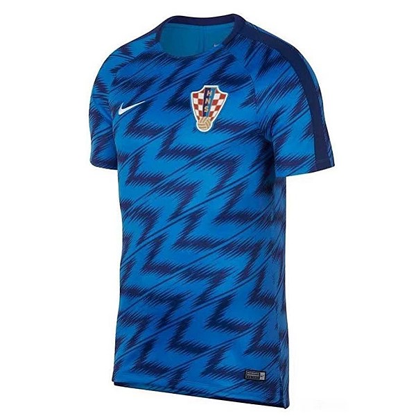 Camiseta Entrenamiento Croatia 2018 Azul